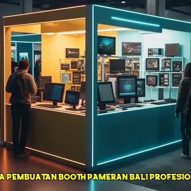 Transformasi Event dengan Booth Futuristik untuk Pameran Robotik